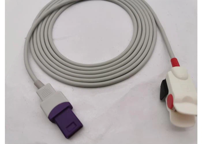 Lohmeier Compatible SpO2 Probe Sensor Adult Clip