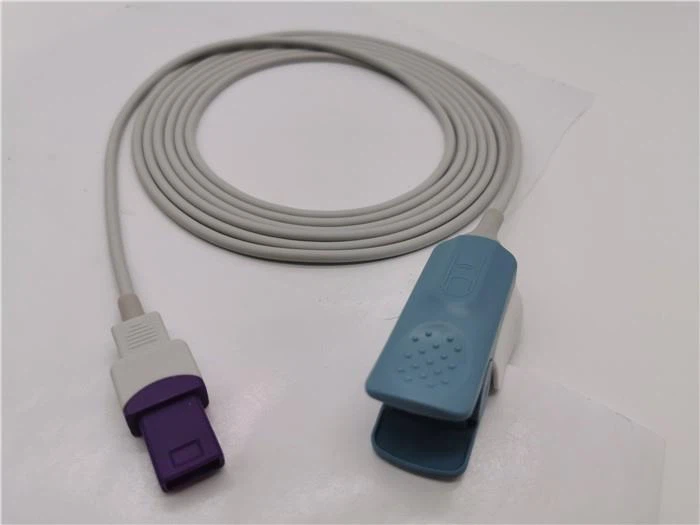 Lohmeier Compatible SpO2 Probe Sensor Adult Clip