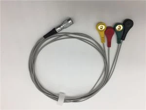 PI Tek Parça Holter Kablo 4-Pin