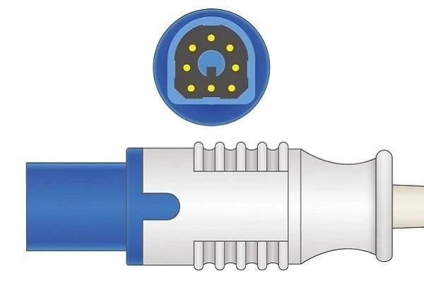 Philips 8-Pin D-Shaped Neonate Wrap Spo2 Sensor