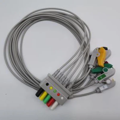 Mindray Uyumlu EKG Leadwire 5-LD Klipsler