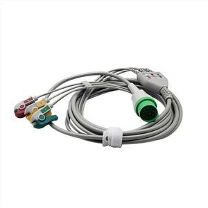 Nihon Kohden Doğrudan Bağlantılı EKG Kablosu,11pin,100Ohms