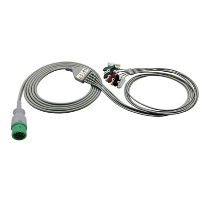 Comen 12pin Tek Parça Yeniden Kullanılabilir Ekg Kablo Klipsi